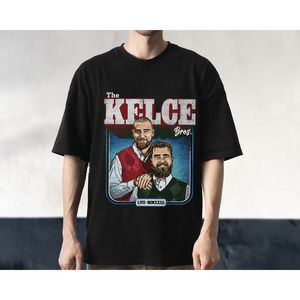 Jason Kelce Travis Kelce Bros Tshirt Jason Kelce Et Travis Kelce Shirt